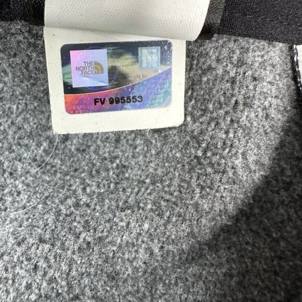 The North‎ Face Womens Gray White Quarter Zip Pullover Fleece T260+T660 Size M - Picture 10 of 15